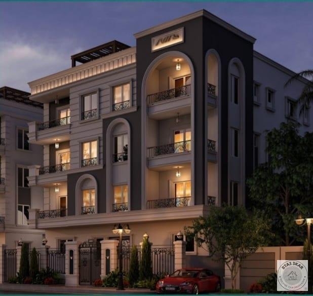 شقة 177 م شمال الرحاب فيو وايد جاردن