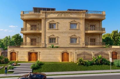 مشروع سكني بمنطقة فيلات الياسمين 4 علي بعد خطوات من ش التسعين بمساحات وادوار متنوعة