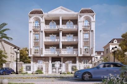 شقة بأميز مواقع النورث هاوس 160 م دخلة مباشرة من شارع التسعين الشمالي