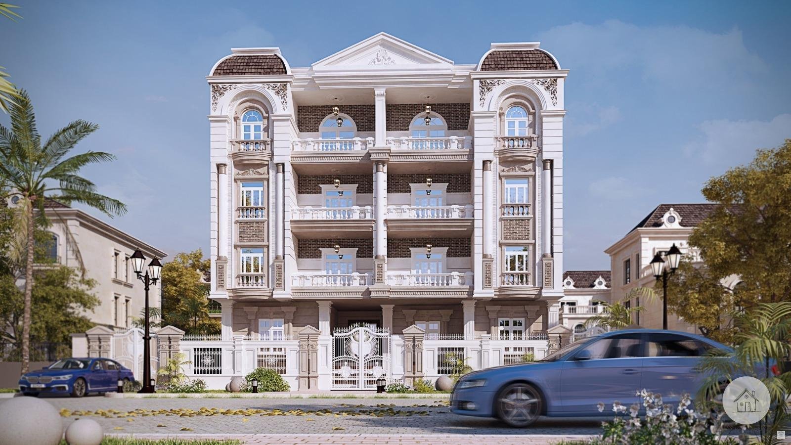 شقة بأميز مواقع النورث هاوس 160 م دخلة مباشرة من شارع التسعين الشمالي