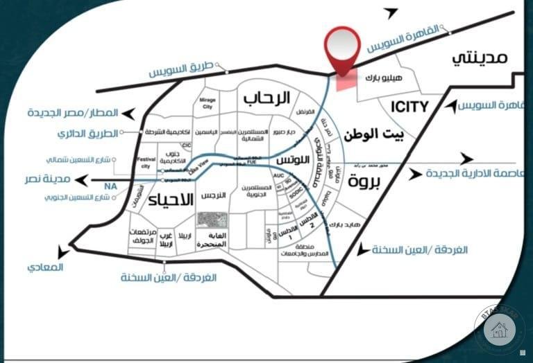 شقة في ميني كمباوند 155 م بمنطقة النورث هاوس فيو جاردن