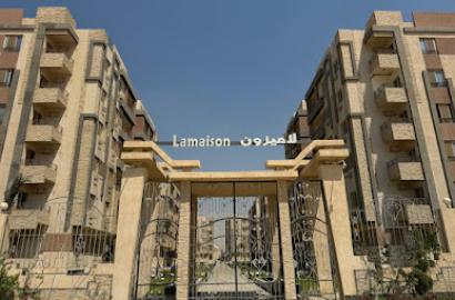 شقة للبيع في التجمع الخامس  بكبموند Lamaison خاص بمستشاري هيئة قضايا ألدولة بمنطقة الاندلس