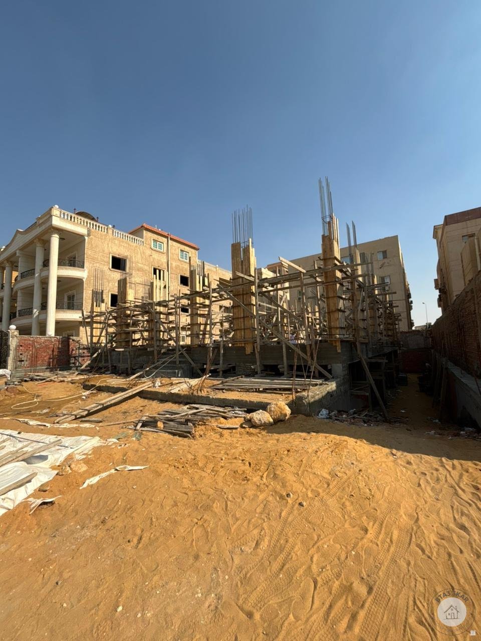 مشروع سكني بالياسمين فيلات ادوار متكررة وتسهيلات في السداد