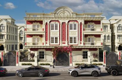 شقة دور اول 235 م بأرقي فيلات جنوب الاكاديمية تسهيلات في السداد