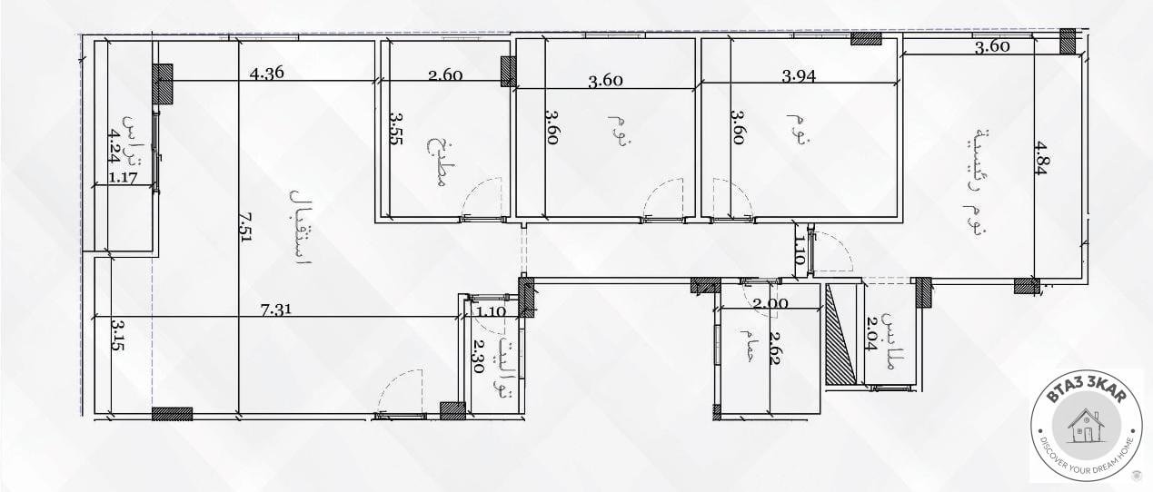 شقة بالحي الثاني بيت الوطن دور اول دقيقة من ش التسعين استلام فوري