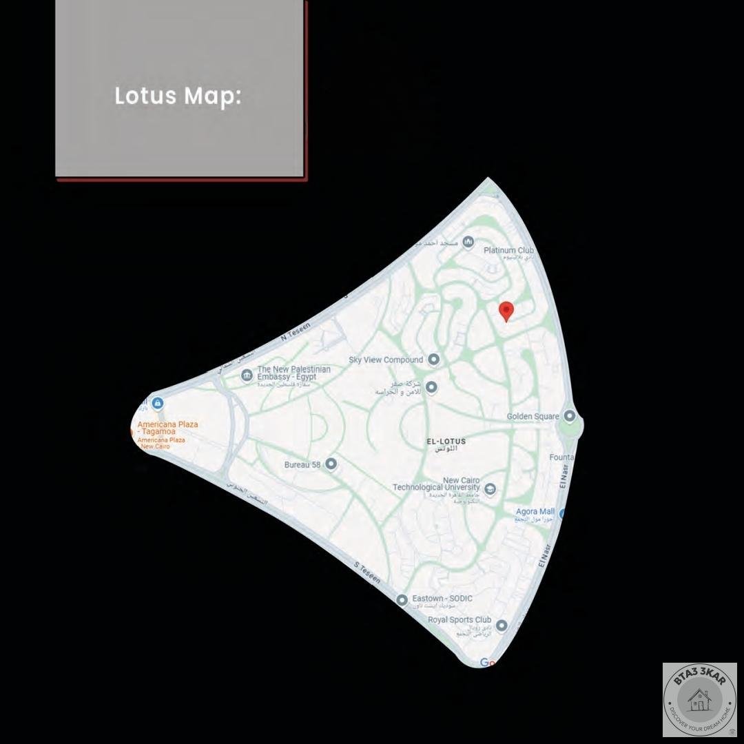 شقة دور متكرر باللوتس الشمالية امامي واجهة