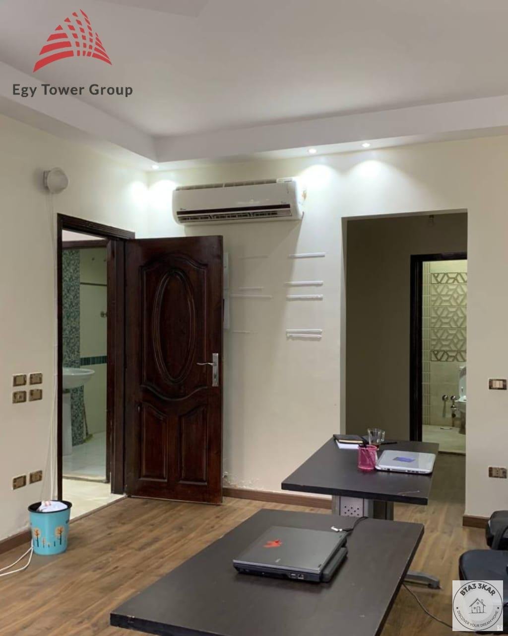 شقــــــــــــــــه للايجار بالنرحس 3 دور ارضى