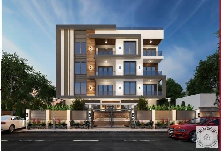 شقة 168م  دور متكرر أمامي