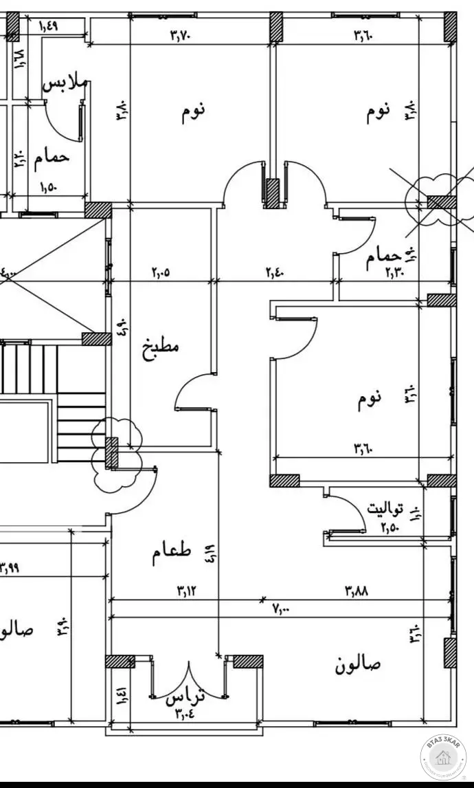 3-Bedroom Apartment for Sale, 165 m², 1st Floor – El Narges, New Cairo